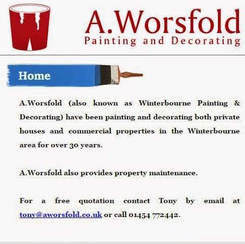 A Worsfold Painter and Decorator photo